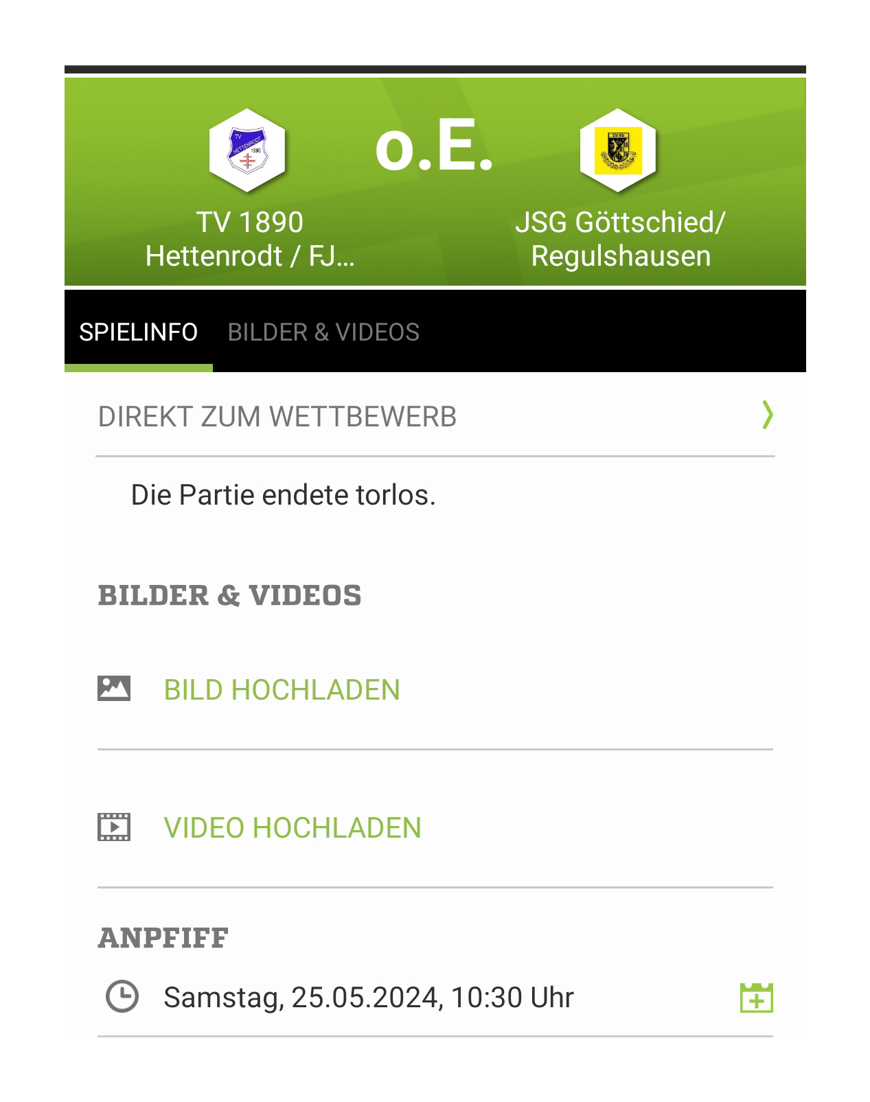 Auswärtsspiel F Jugend